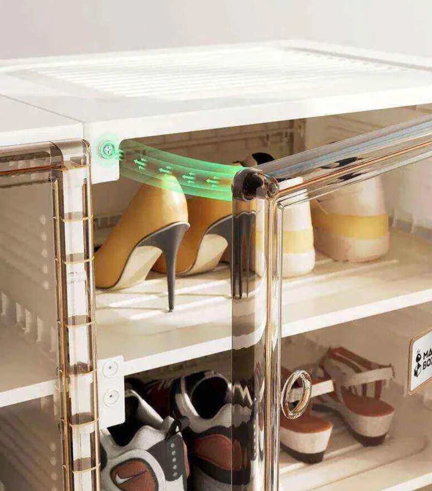 👟🔥Smart Foldable Shoe Rack Shelf - 8 Layer |🔥 (BUY 1 GET 1 FREE)🔥