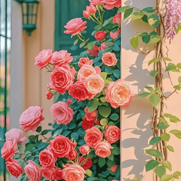 🌹 Mixed-color Climbing Rose | Year-Round Blooming (UK Imported) 😍 50% off 😍 FOR TODAY ONLY !!! 🔥