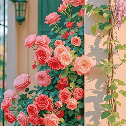 🌹 Mixed-color Climbing Rose | Year-Round Blooming (UK Imported) 😍 50% off 😍 FOR TODAY ONLY !!! 🔥