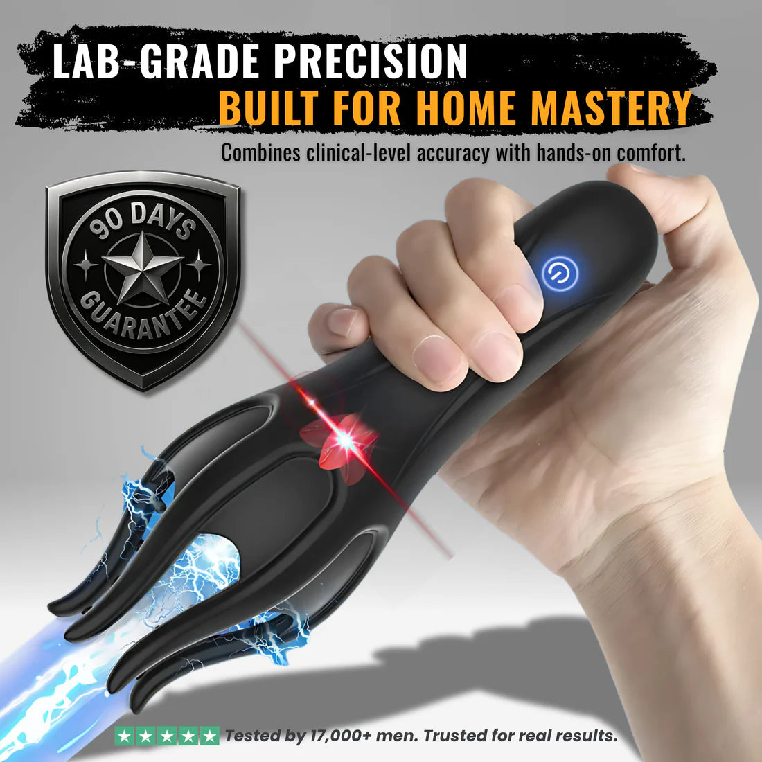 Powerful Vibration Modes Wave Theraphy Pro