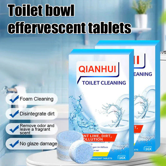 ✨Toilet Cleaning Tablet Deodorizer Bathroom Cleaner Tablet | (Pack 10) 😍