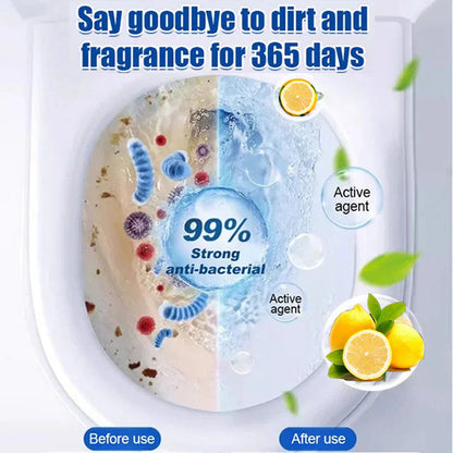 ✨Toilet Cleaning Tablet Deodorizer Bathroom Cleaner Tablet | (Pack 10) 😍