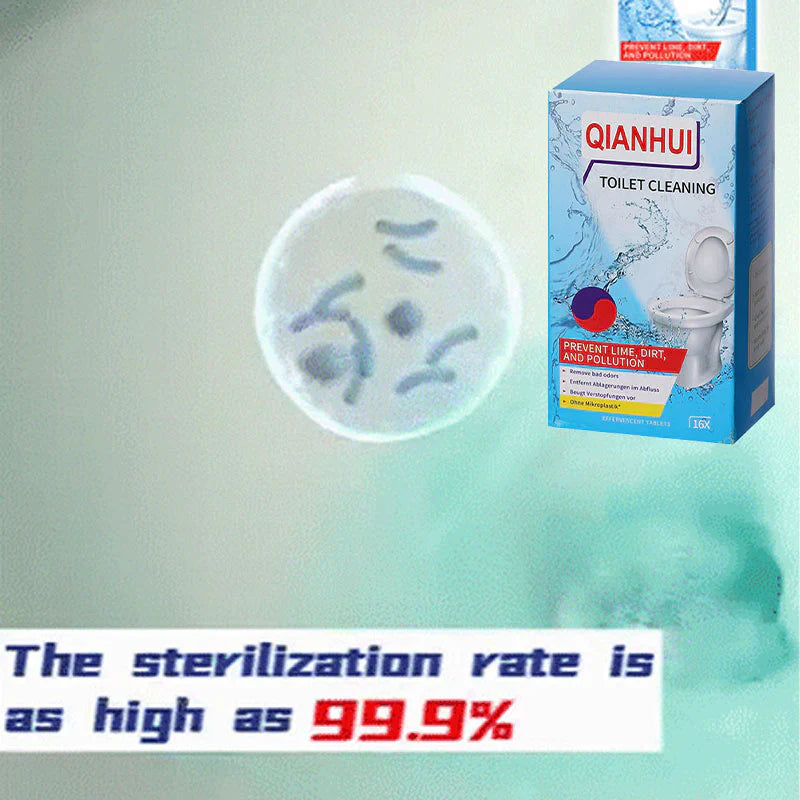 ✨Toilet Cleaning Tablet Deodorizer Bathroom Cleaner Tablet | (Pack 10) 😍